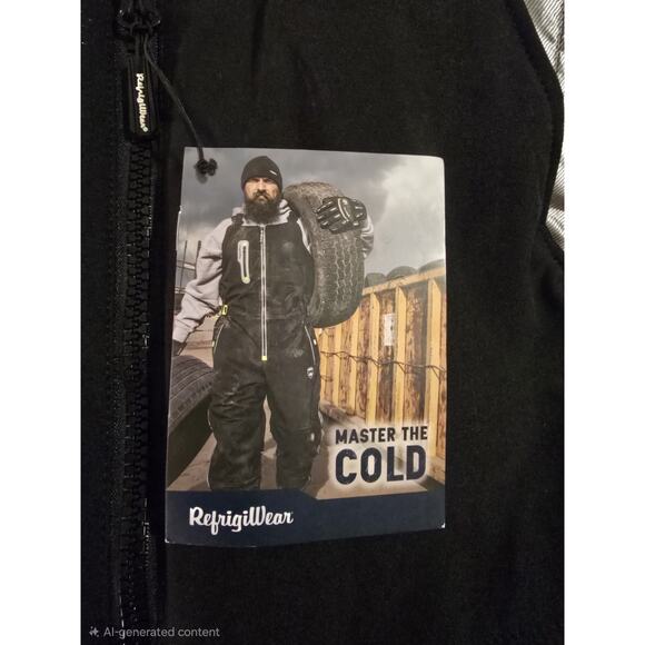 RefrigiWear Women's Insulated Softshell Bib Overalls Size XL NWT - Picture 5 of 8